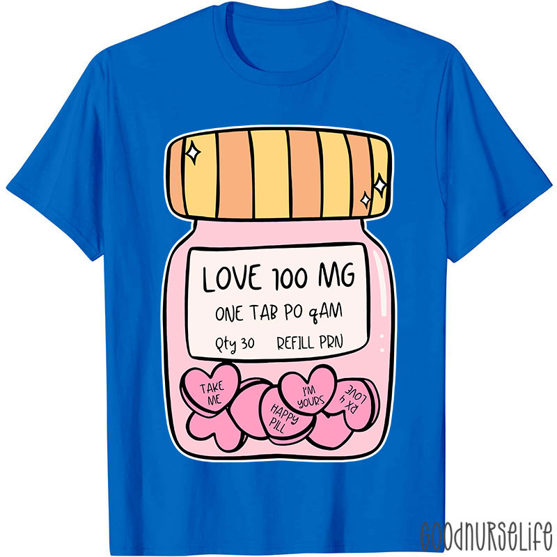 Valentines Day Pharmacy Nurse T-Shirt