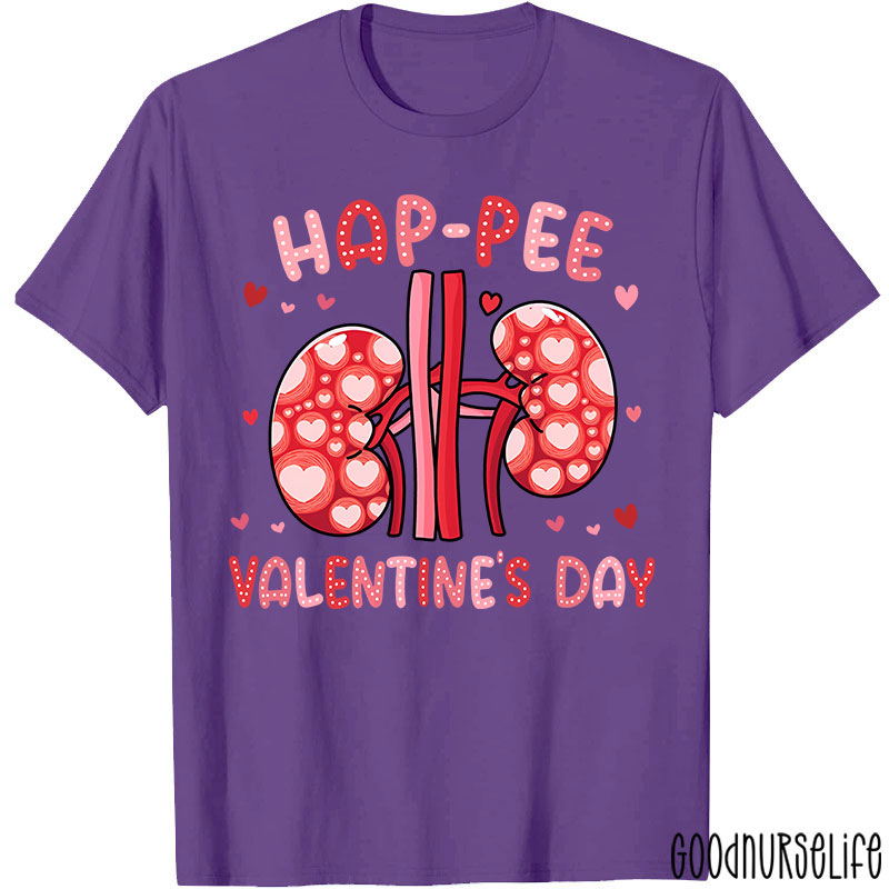 Kidney Wishes Valentine's Day Nurse T-Shirt