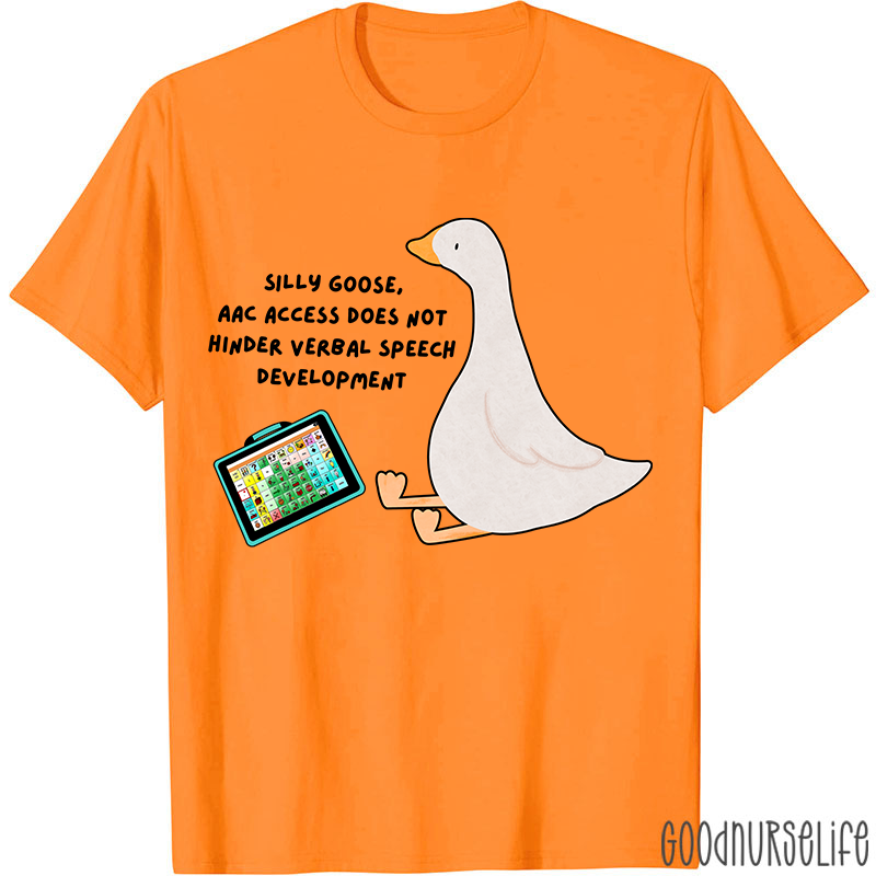 Comfort Colors Silly Goose Speech Therapist T-Shirt