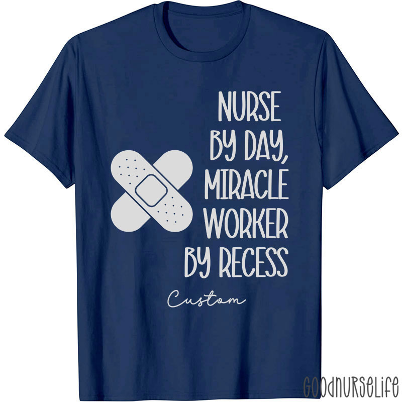 Personalized Funny School Nurse For Birthday Custom Nurse T-Shirt
