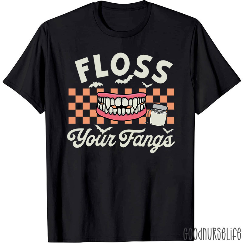 Floss Your Fangs Halloween T-Shirt