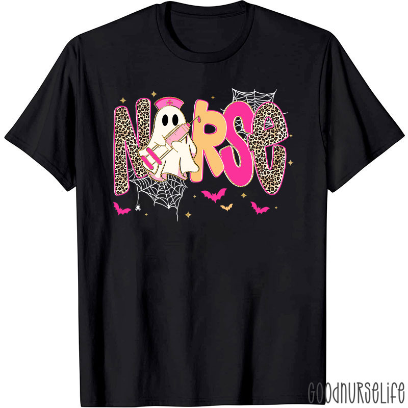 Halloween Nurse Butterfly Stethoscope Nurse T-Shirt