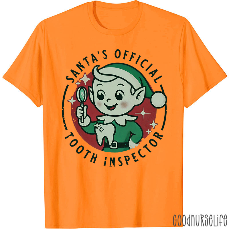 Santa's Official Tooth Inspector T-Shirt