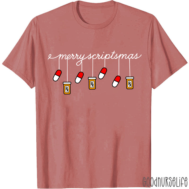 Funny Christmas Pharmacy Phrase T-Shirt
