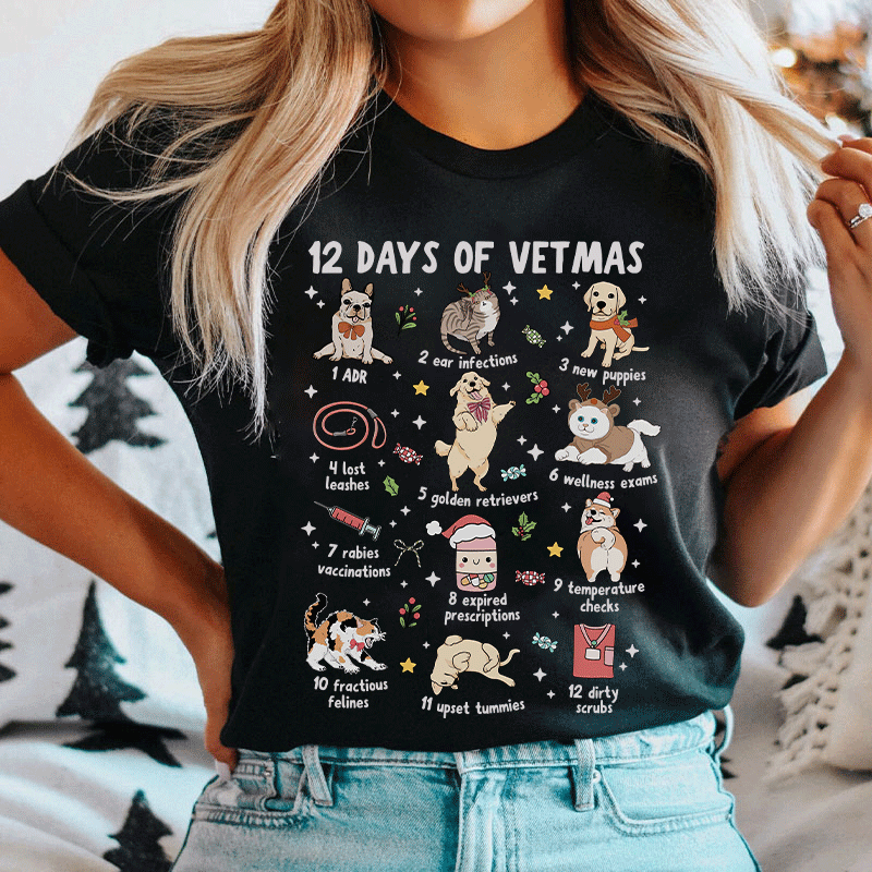12 Days Of Vetmas T-Shirt