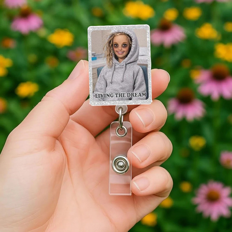 Living The Dream Nurse Badge Reel