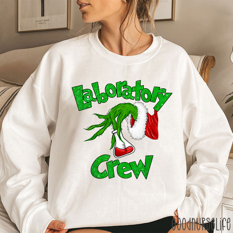 Hand Laboratory Crew Sweatshirt