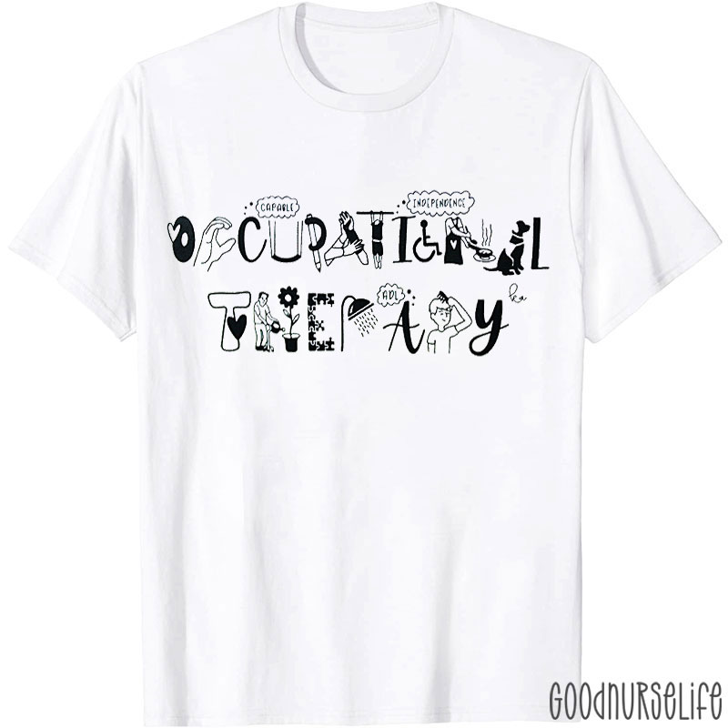 The Art of Occupational Therapy Nurse T-Shirt