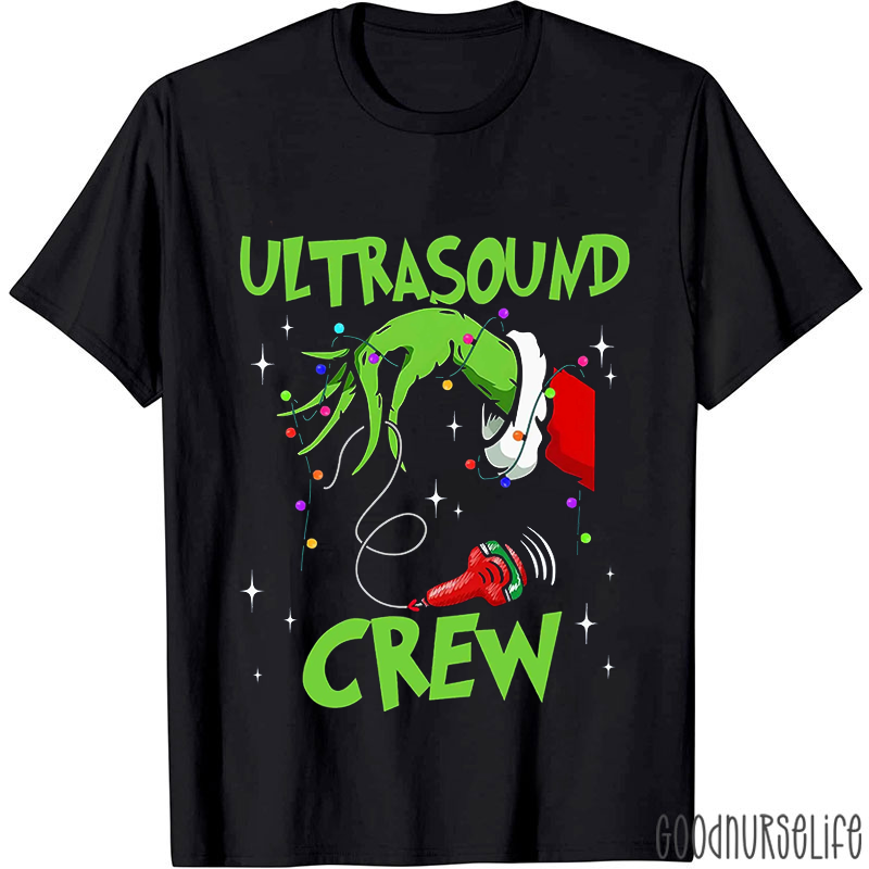 Funny Sonographer Christmas T-Shirt