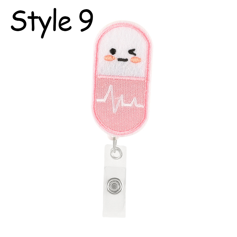 Cute Nurse Related Nurse Badge Reel