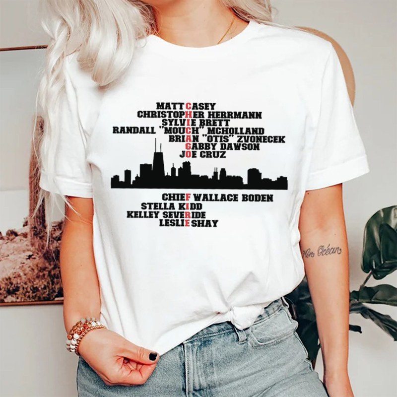 Chicago Fire Med PD Nurse T-Shirt