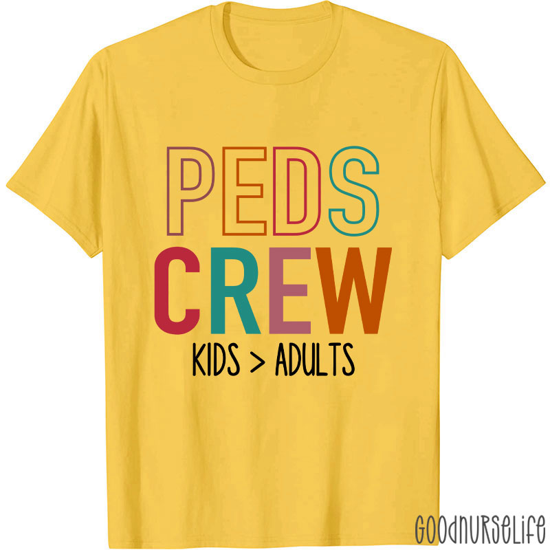 Peds Crew Nurse T-Shirt