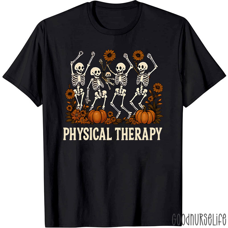 Skeleton Family Physical Therapy T-Shirt