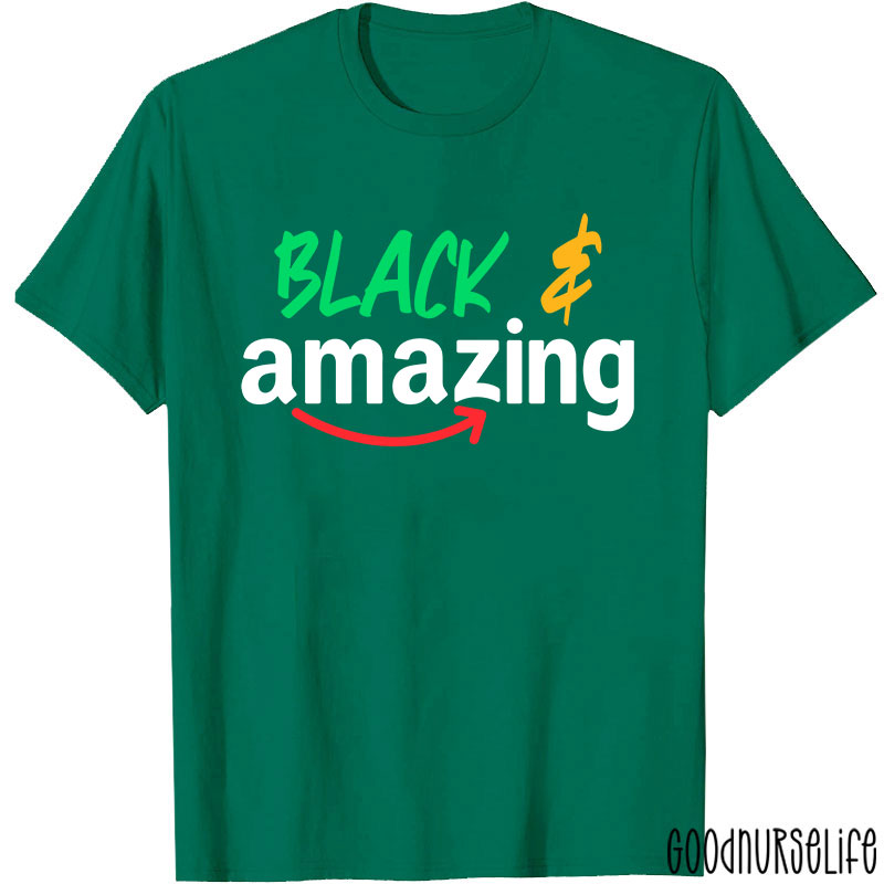 Black Pride Nurse T-Shirt