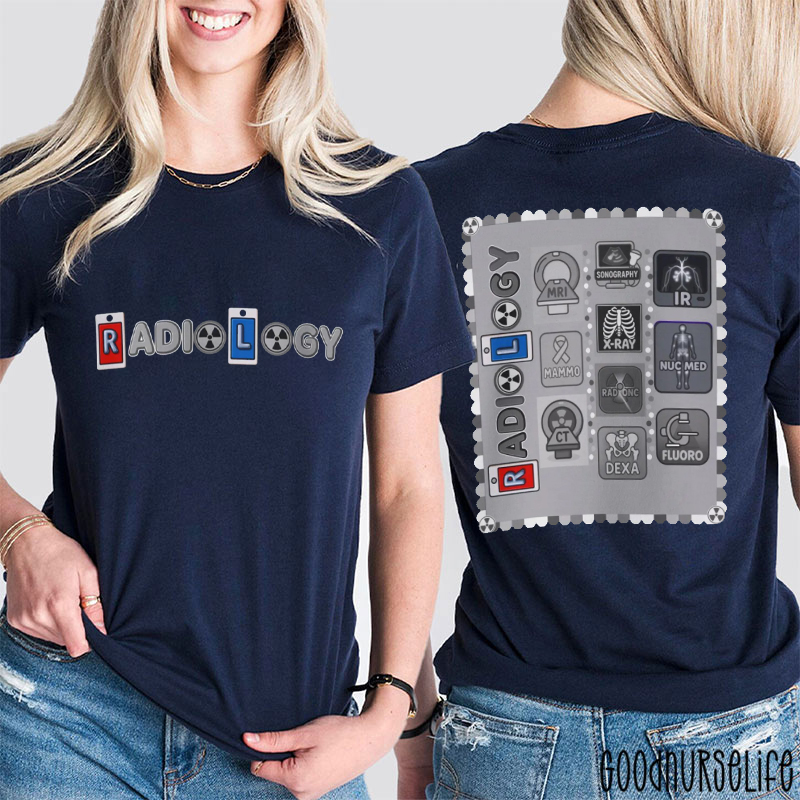 Radiology Vibe Two Sided T-Shirt