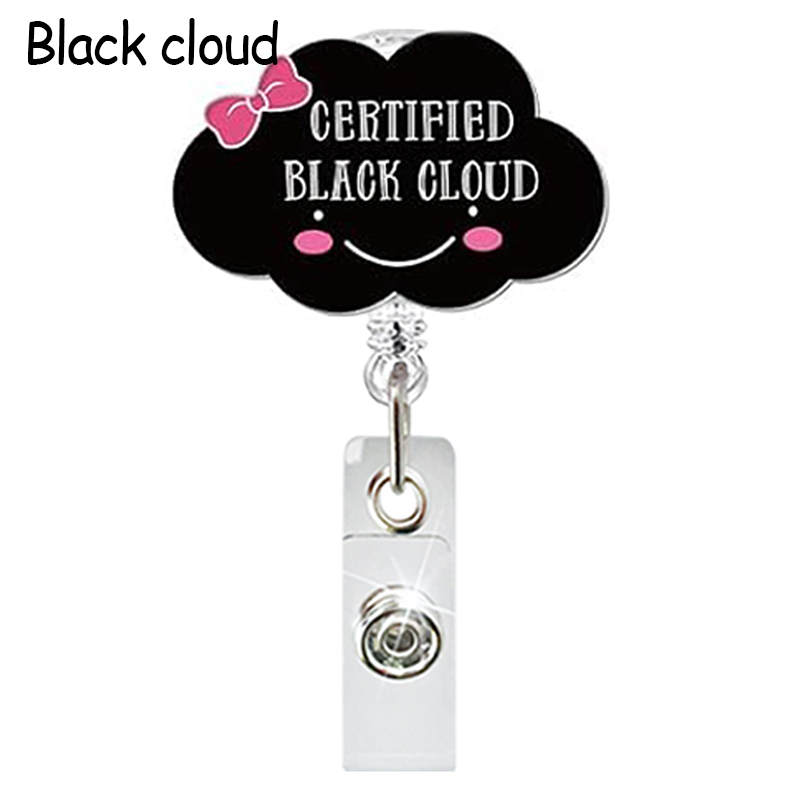 Cute Medical Elements NurseBadge Reel