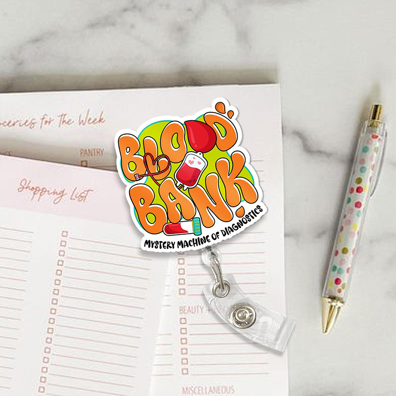 Lab Week Nurse Badge Reel