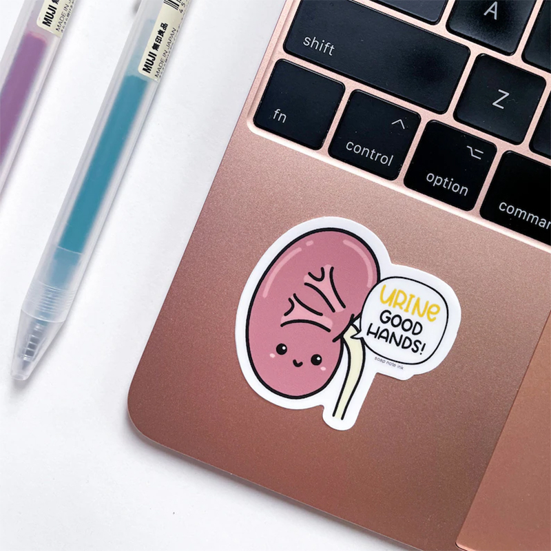 Urine Good Hands Nurse Stickers