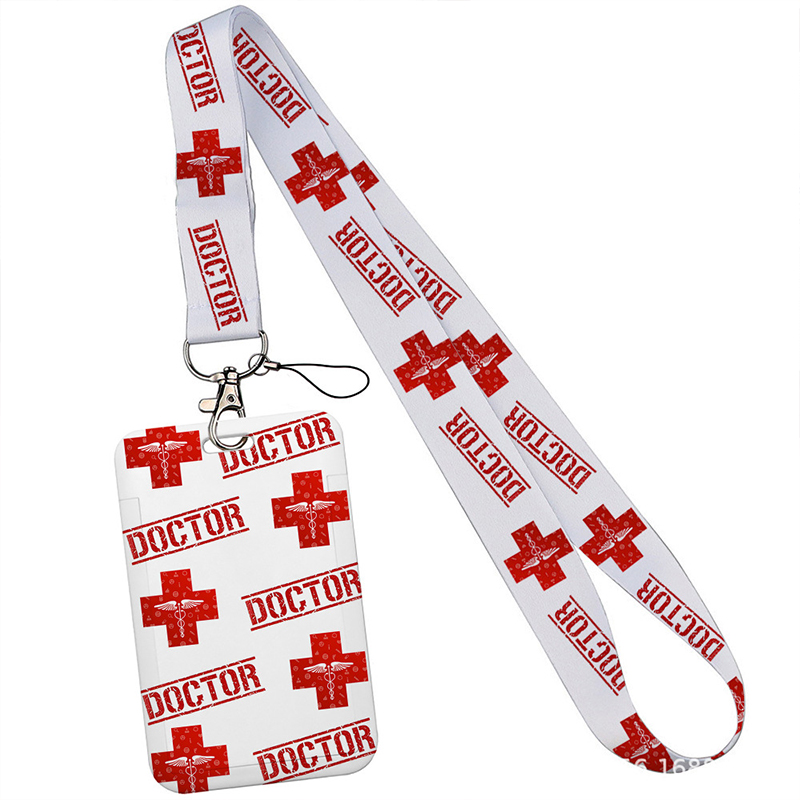 Caduceus Doctor Nurse Badge Card Holder