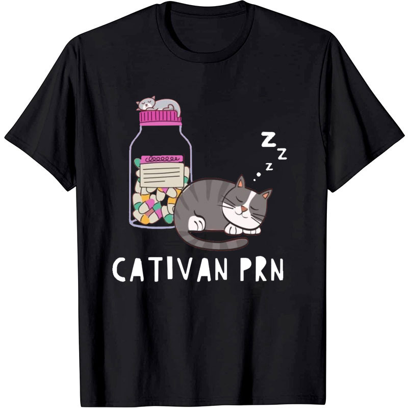 Cativan Prn Nurse T-shirt