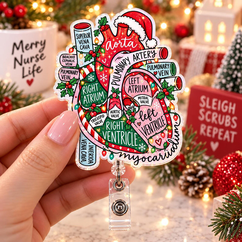 Christmas Within The Heart Badge Reel