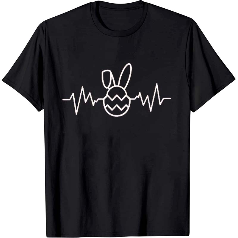 Cute Easter Hearbeat Nurse T-Shirt