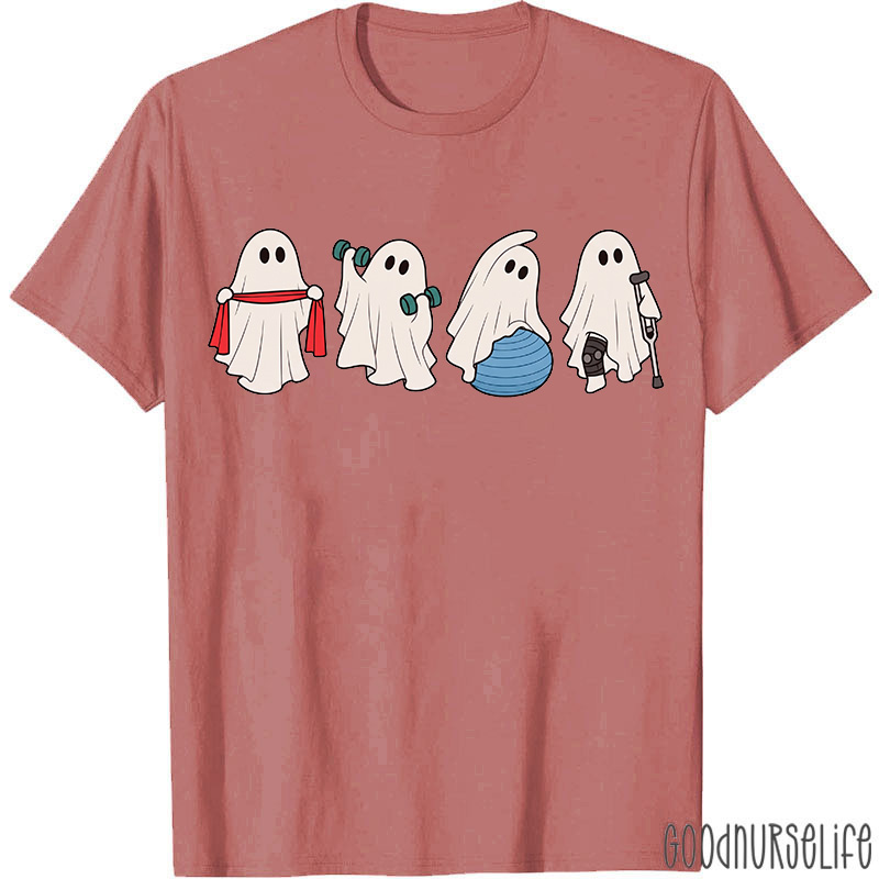 Cute Ghost  Workout Tools T-Shirt