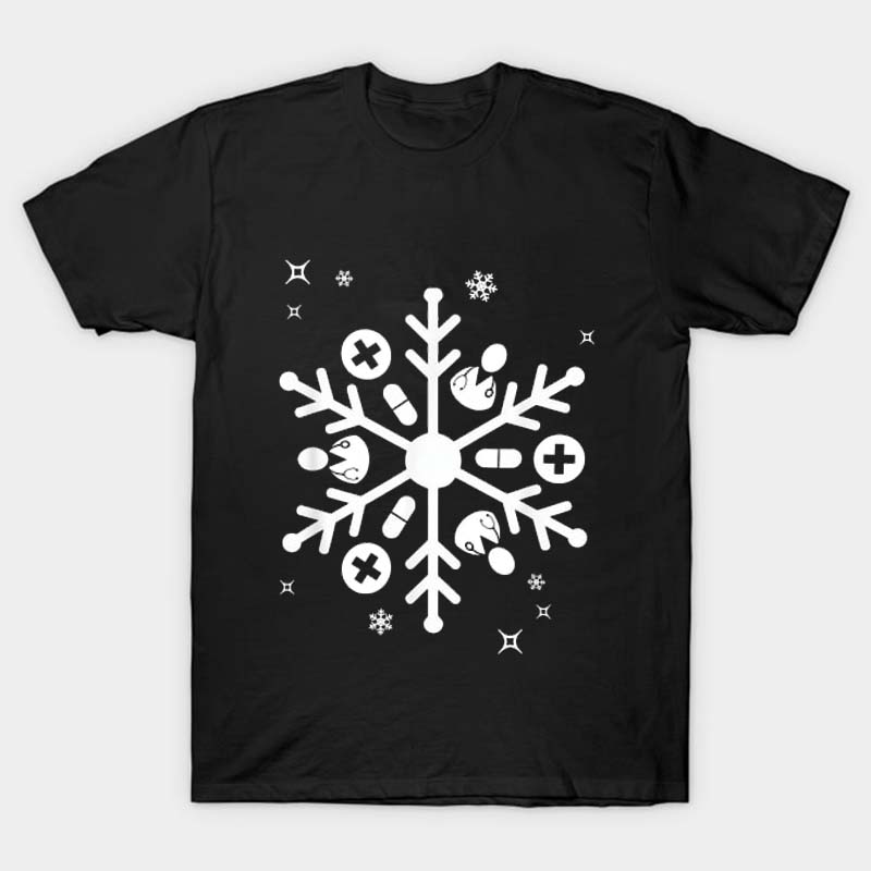 Drug Snowflake Nurse T-Shirt