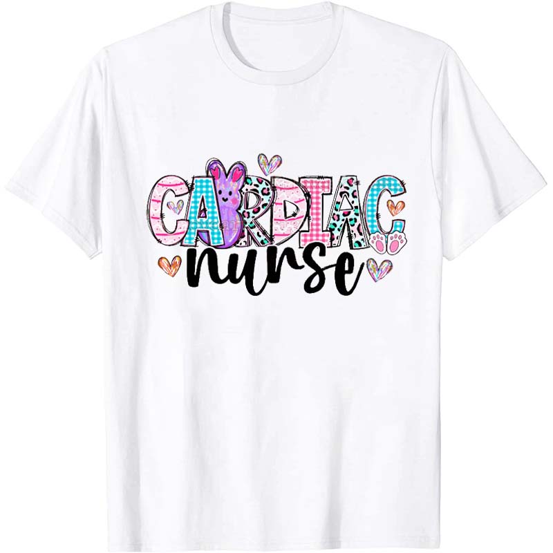 Easter Bunny Cardiac Nurse T-Shirt