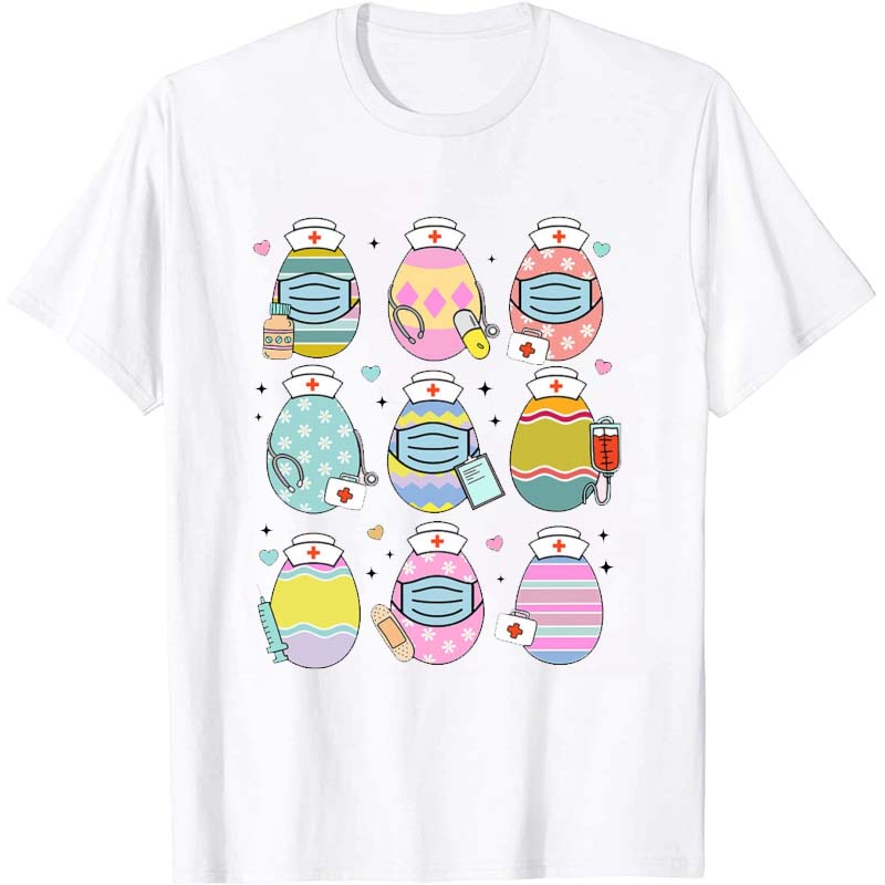 Easter Eggs Nurse T-Shirt