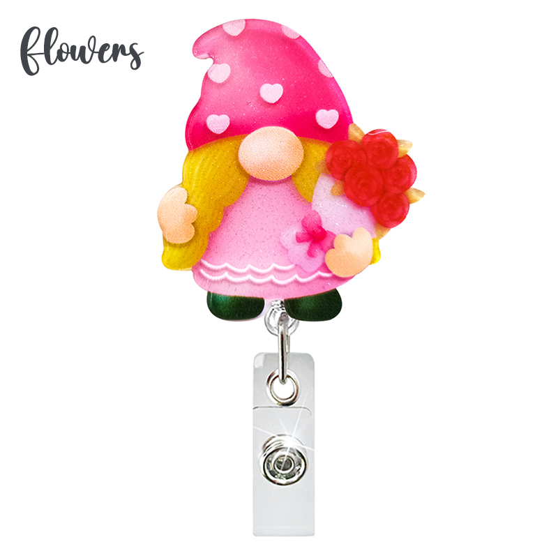 Dwarf Love Heart  Badge Reel