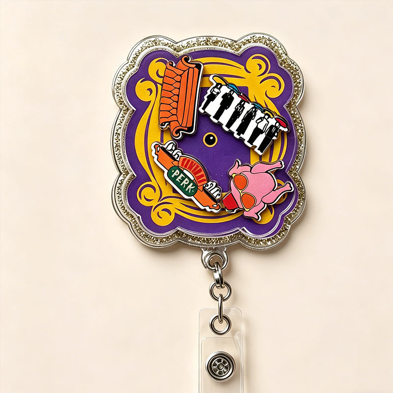 Friends Shaker Badge Reel
