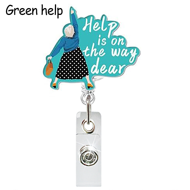 Cute Medical Elements NurseBadge Reel