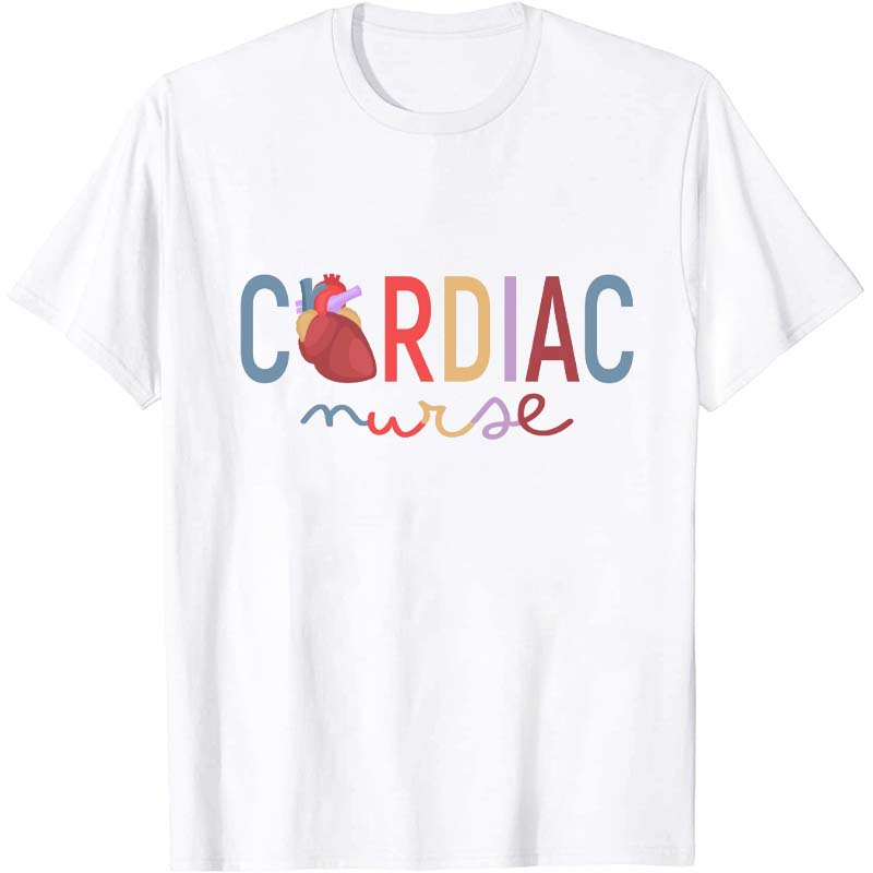 Heart Anatomy Cardiac Nurse T-Shirt