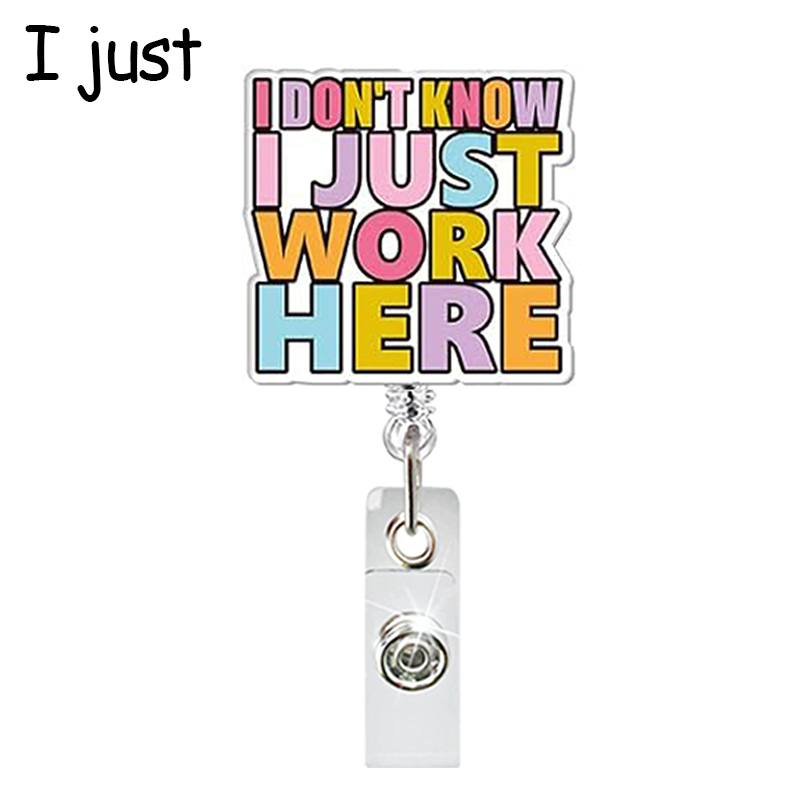 Cute Medical Elements NurseBadge Reel