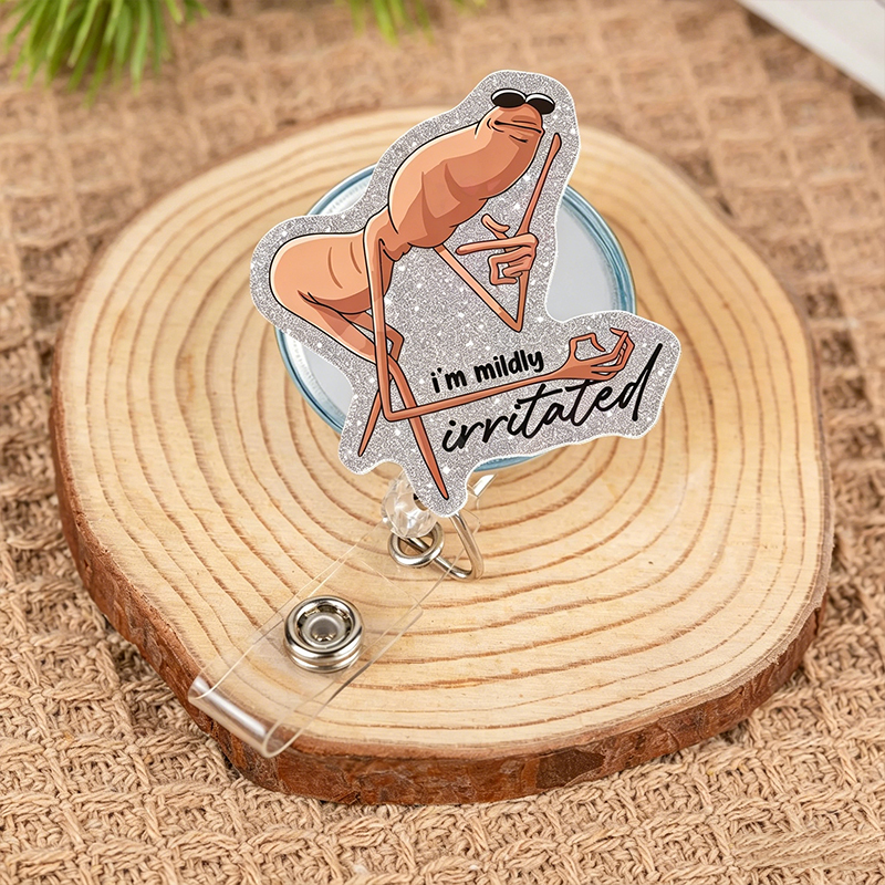 I'm Mildly Irritated Marcus The Worm Nurse Badge Reel