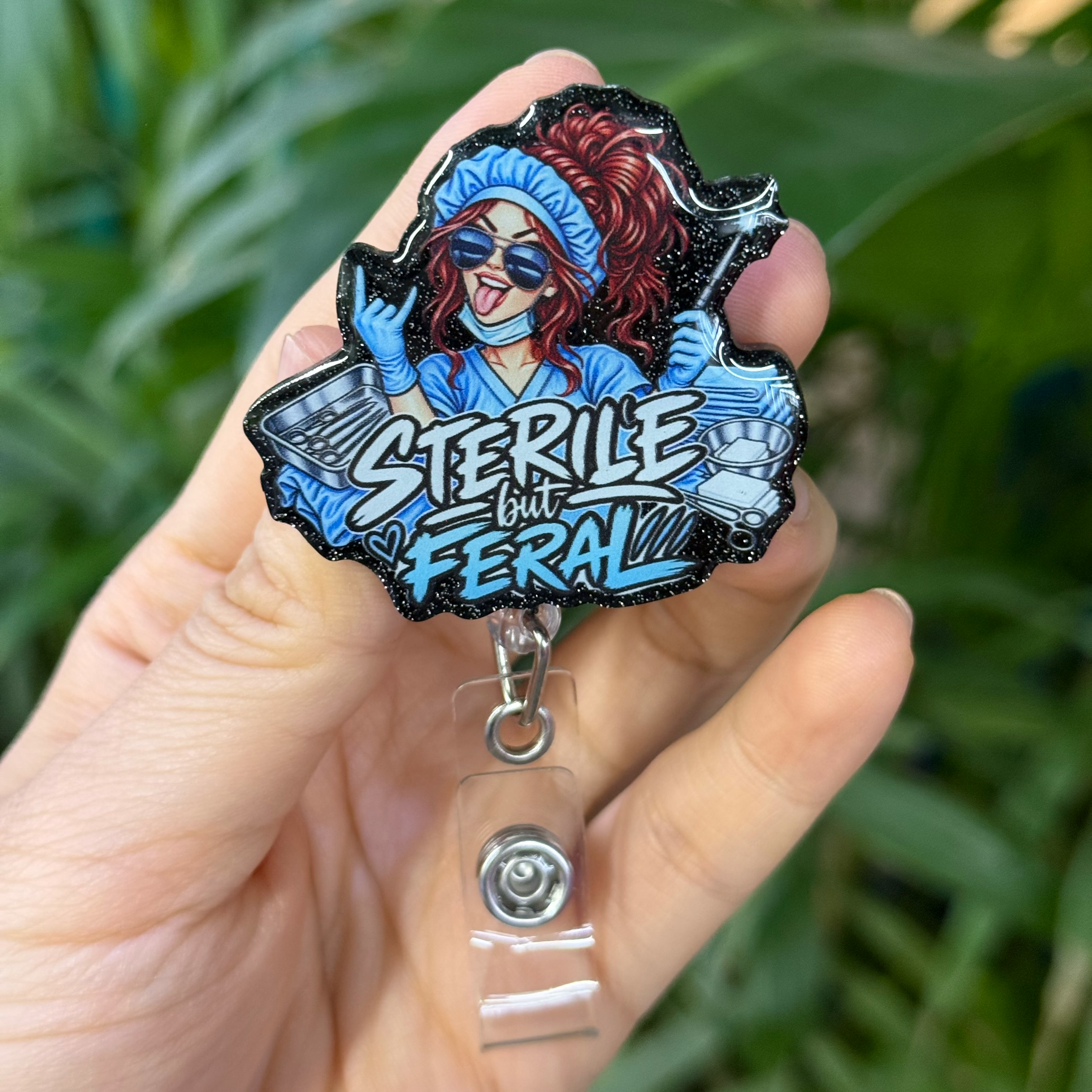 Sterile But Feral Badge Reel