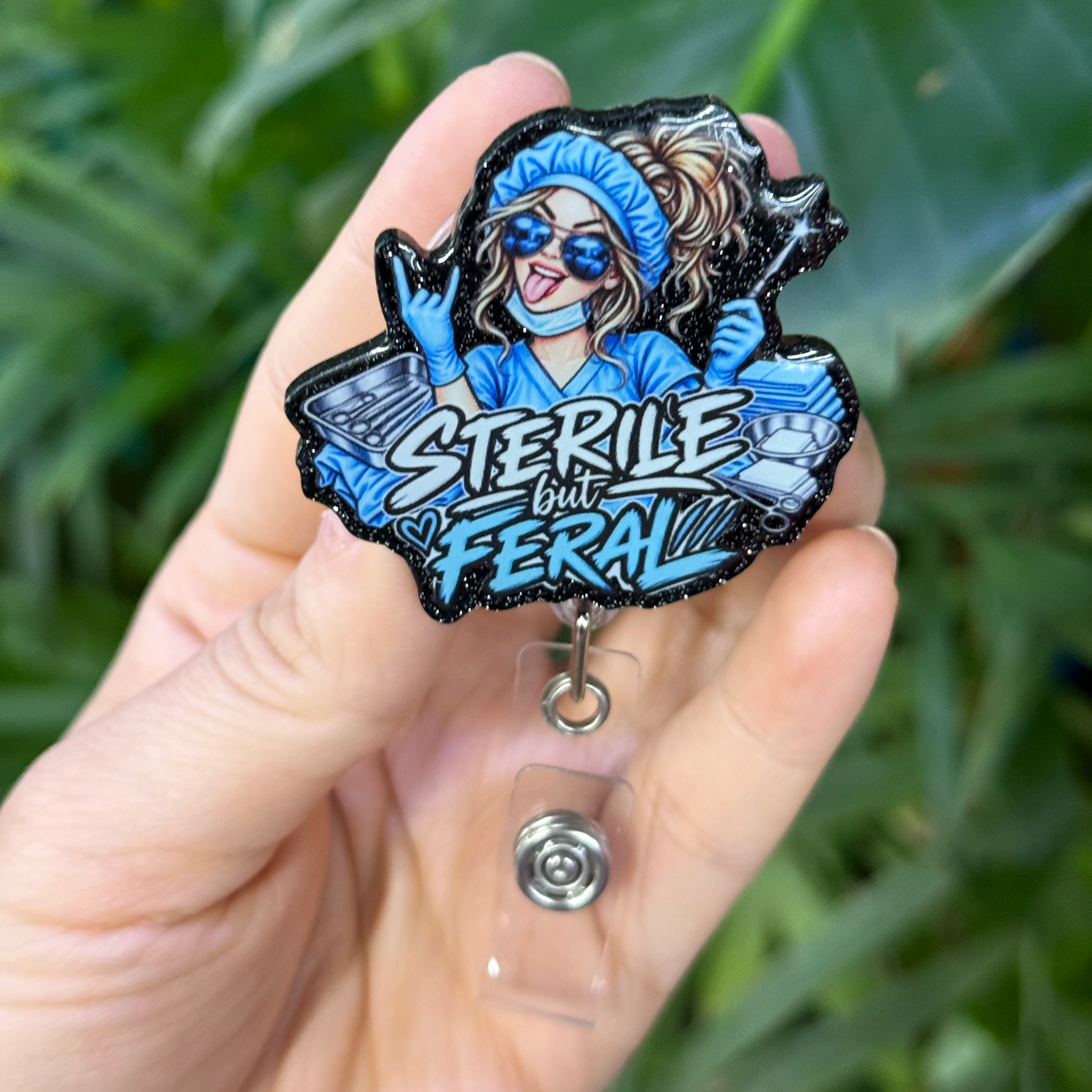 Sterile But Feral Badge Reel