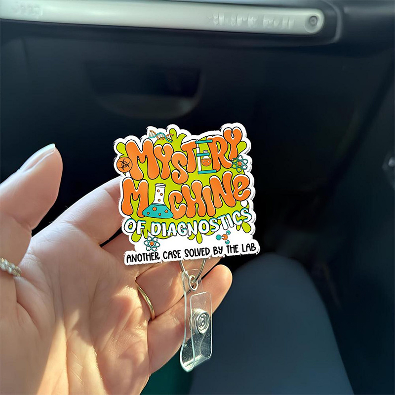 Lab Week Nurse Badge Reel