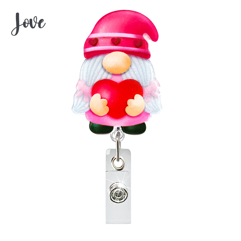 Dwarf Love Heart  Badge Reel