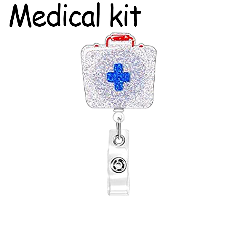 Dental Ambulance Acrylic Nurse Badge Reel