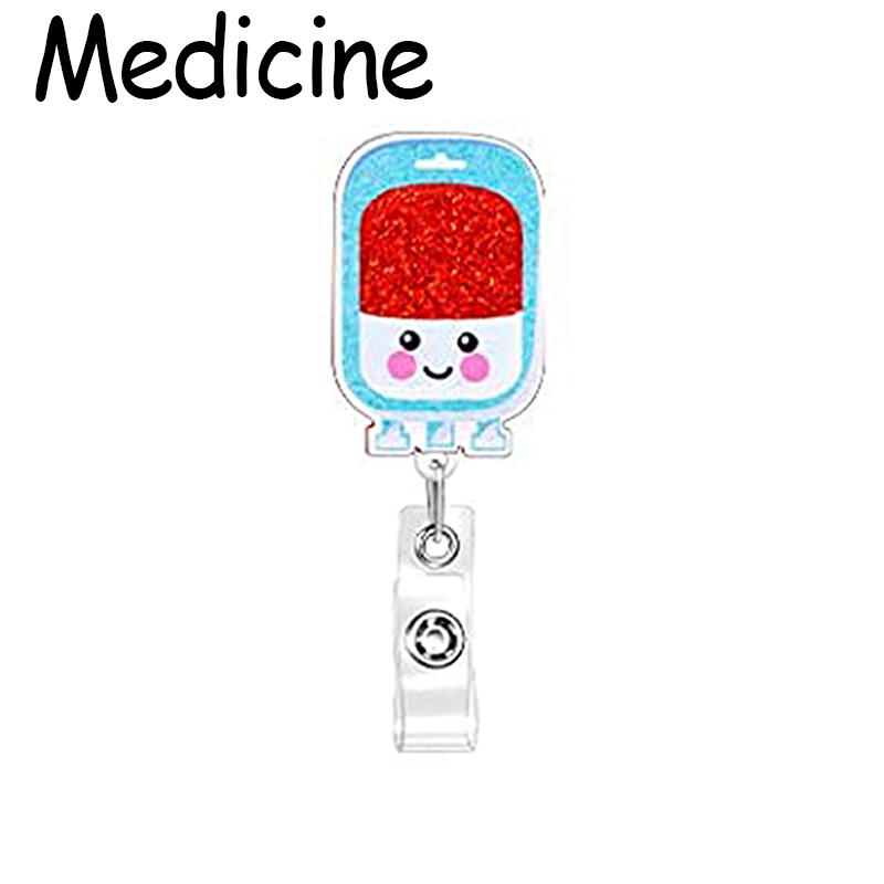 Dental Ambulance Acrylic Nurse Badge Reel