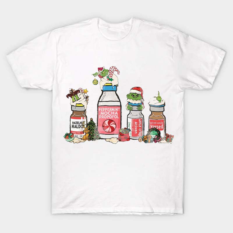 Merry Grinchmas Nurse T-Shirt