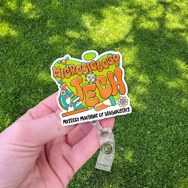 Lab Week Nurse Badge Reel