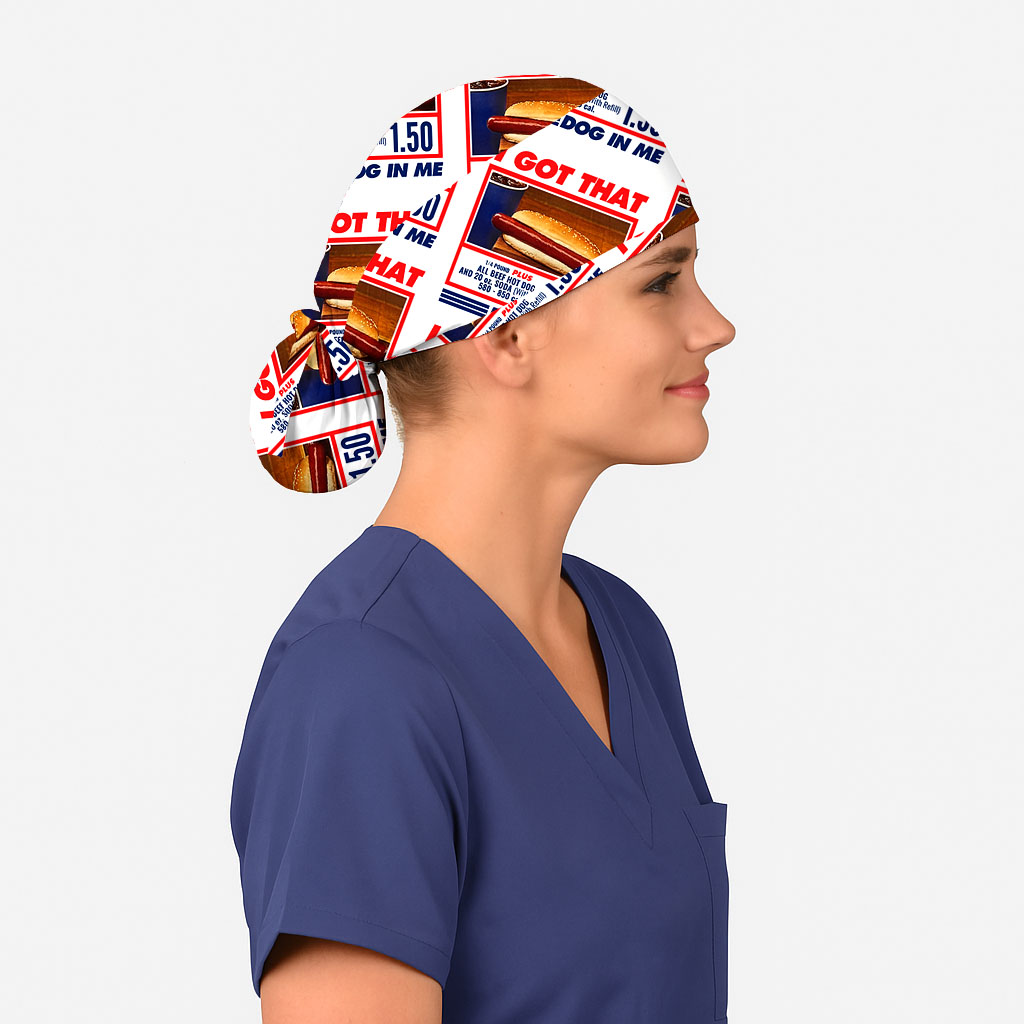 I Got That Dog In Me Nurse Scrub Cap