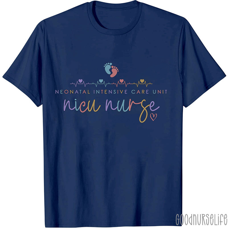 Neonatal Intensive Care Unit NICU Nurse T-Shirt