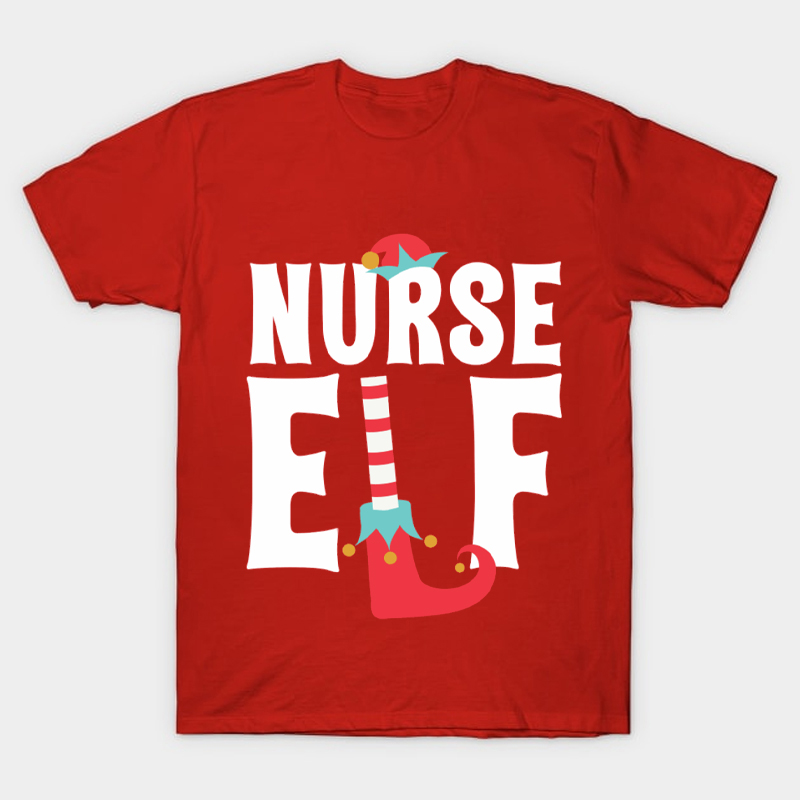 Nurse Elf Nurse T-Shirt