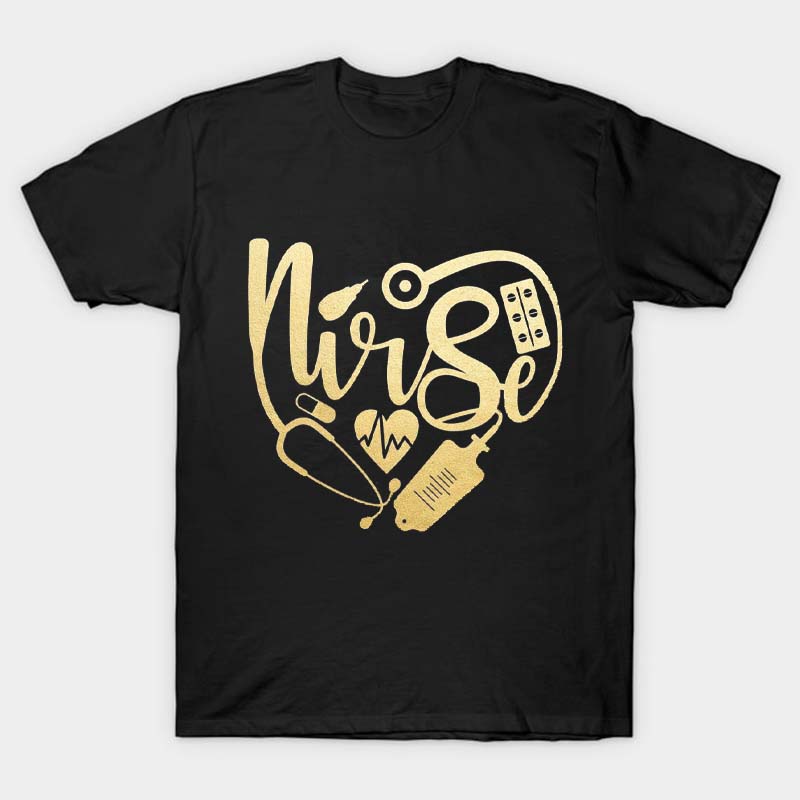 Nurse Heart Nurse T-Shirt