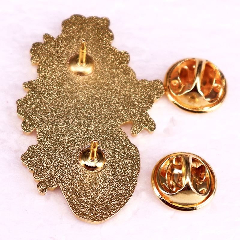 Flower Heart Art Nurse Pin