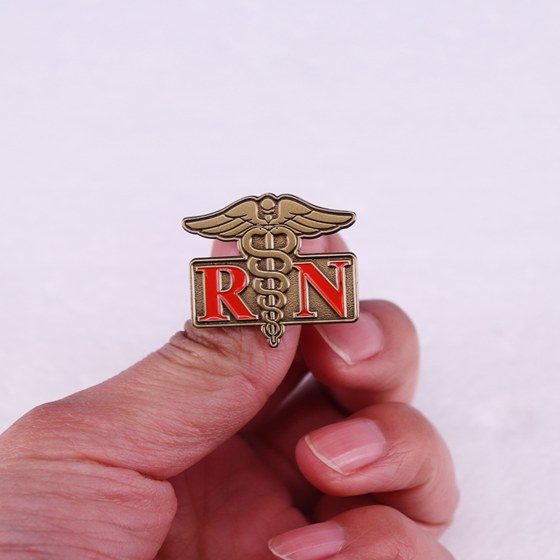Vintage RN Nurse Pin